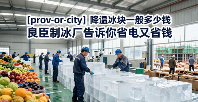 罗湖降温冰块一般多少钱 良臣制冰厂告诉你省电又省钱