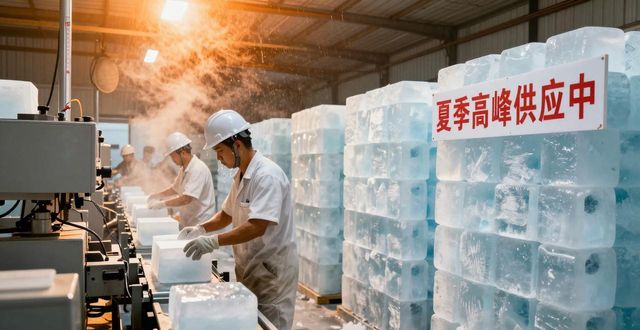 罗湖冰块公司的夏季制冷解决方案揭秘