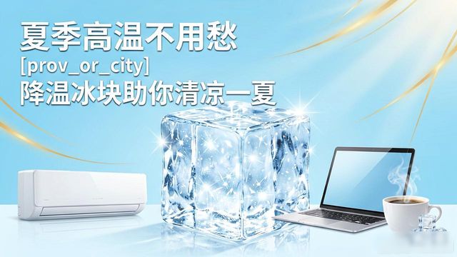 夏季高温不用愁 罗湖降温冰块助你清凉一夏